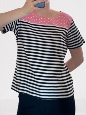 Casual Multi-Patterned T-Shirt From Laura